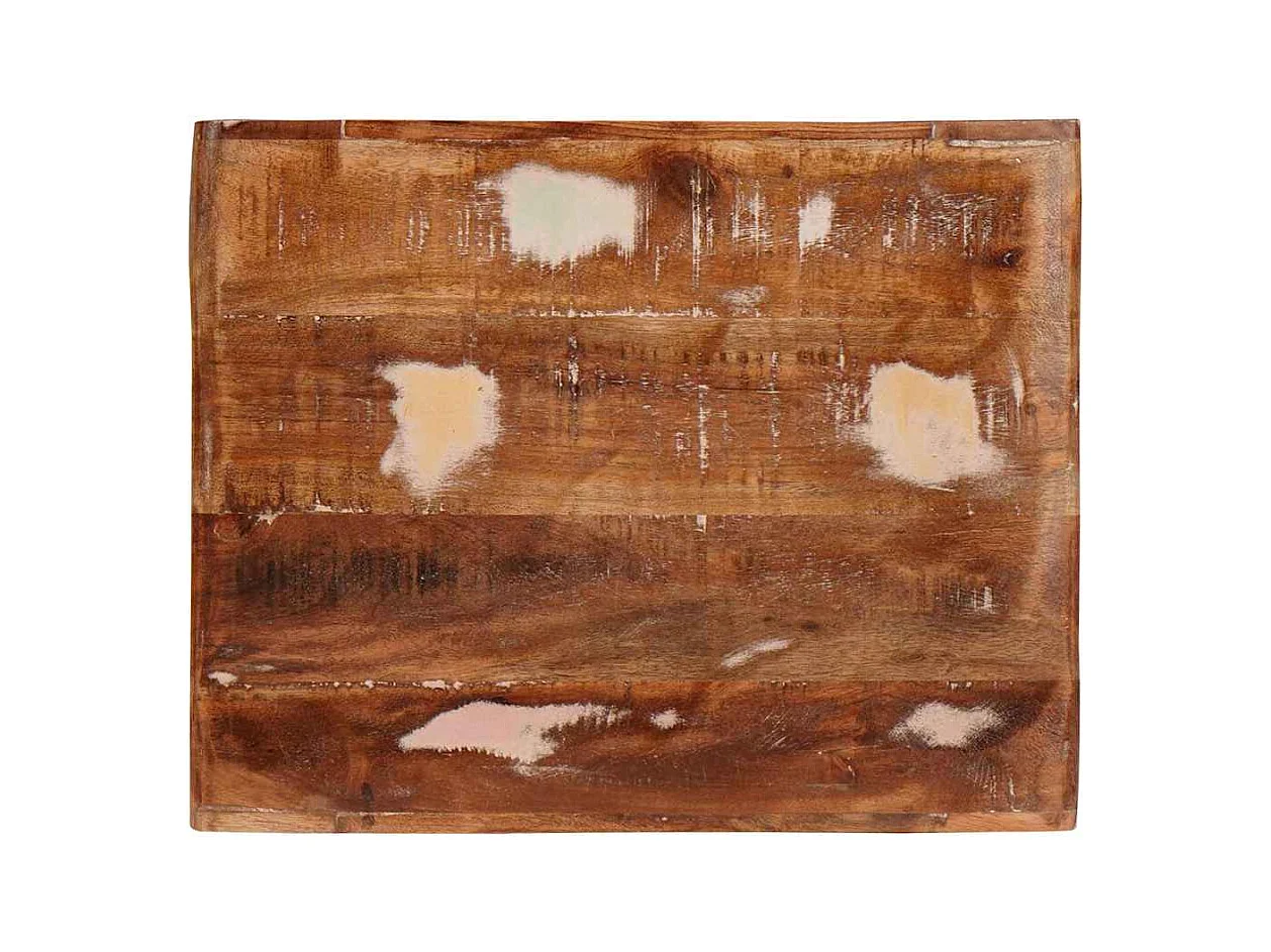 Tables d'appoint Multicolore bois de récupération massif