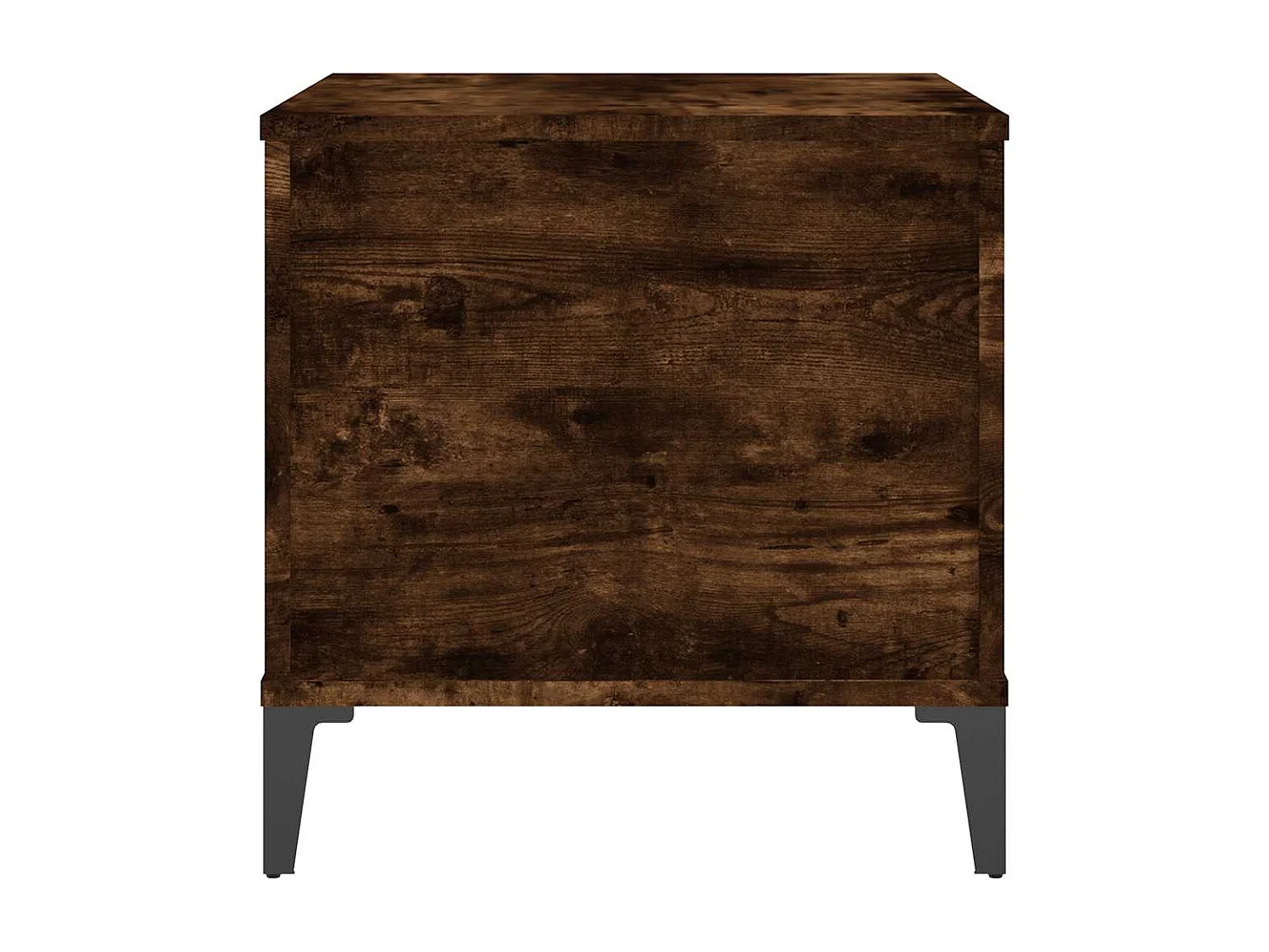 Table basse Chêne fumé 60x44,5x45 cm Bois d'ingénierie