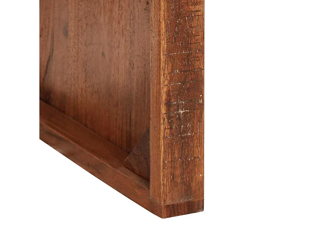 Tables d'appoint Multicolore bois de récupération massif