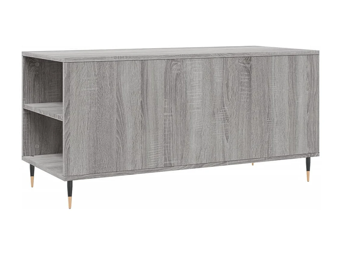 Sonoma Couchtisch grau 102x44,5x50 cm Holzwerkstoff