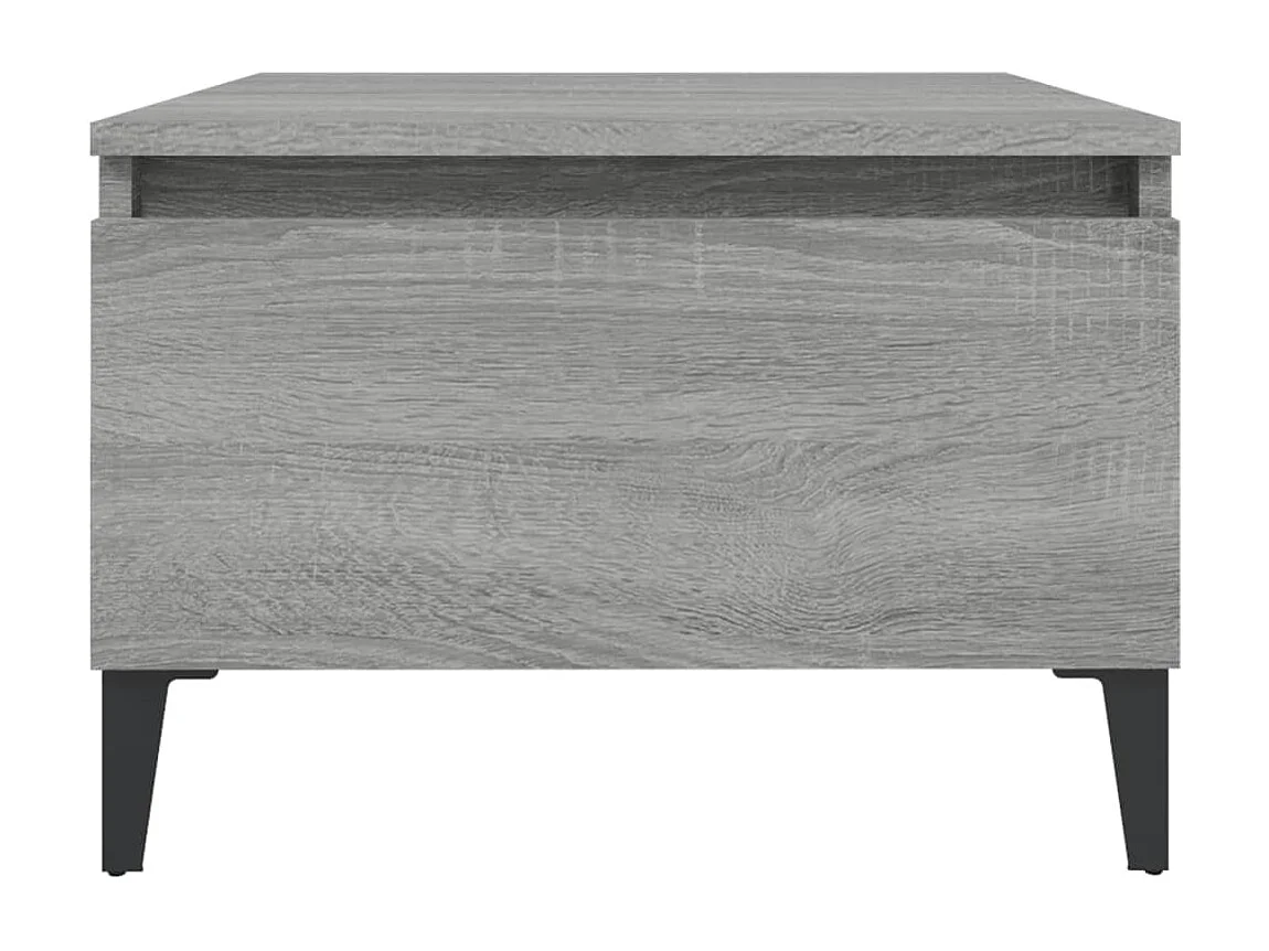 Sonoma bijzettafel grijs 50x46x35 cm Technisch hout