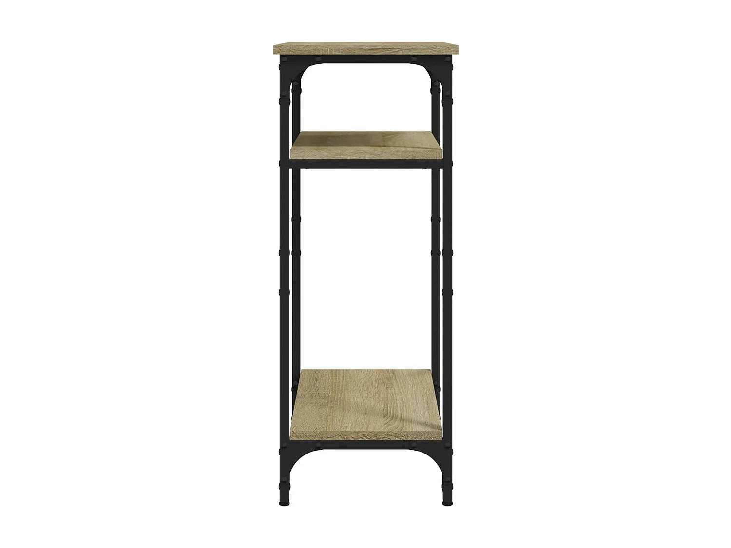 Tavolino laterale in rovere Sonoma 40x30x75 cm in legno ingegnerizzato