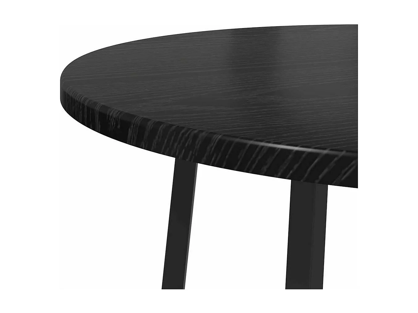 Juego de mesa auxiliar 2 piezas Roble negro 50 x 50 x 51 cm