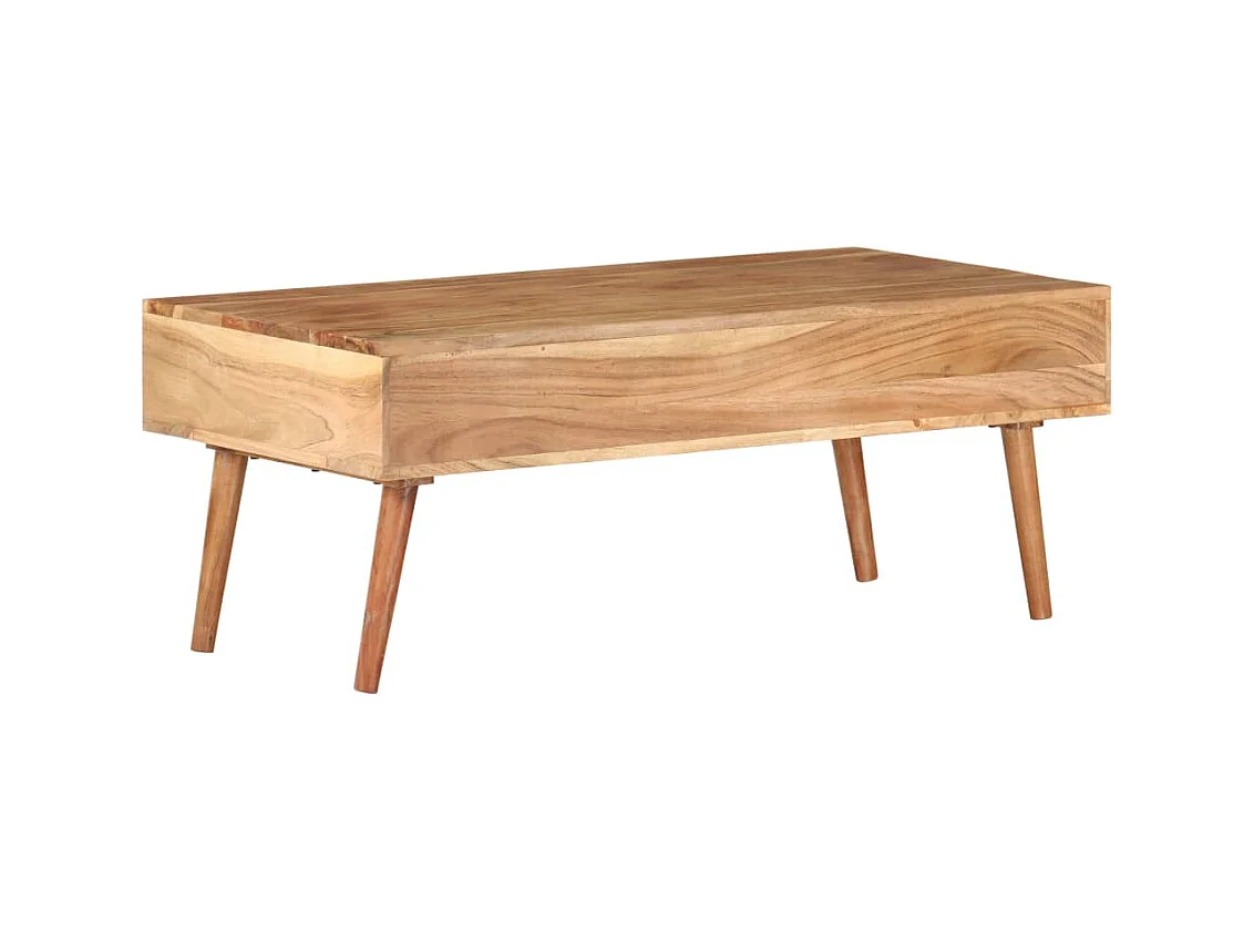 Salontafel 100x50x39 cm Massief acaciahout