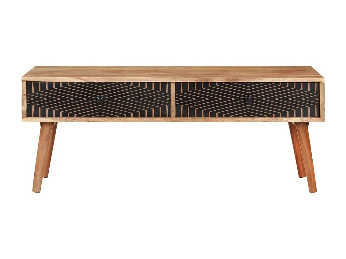 Table basse 100x50x39 cm Bois d'acacia solide