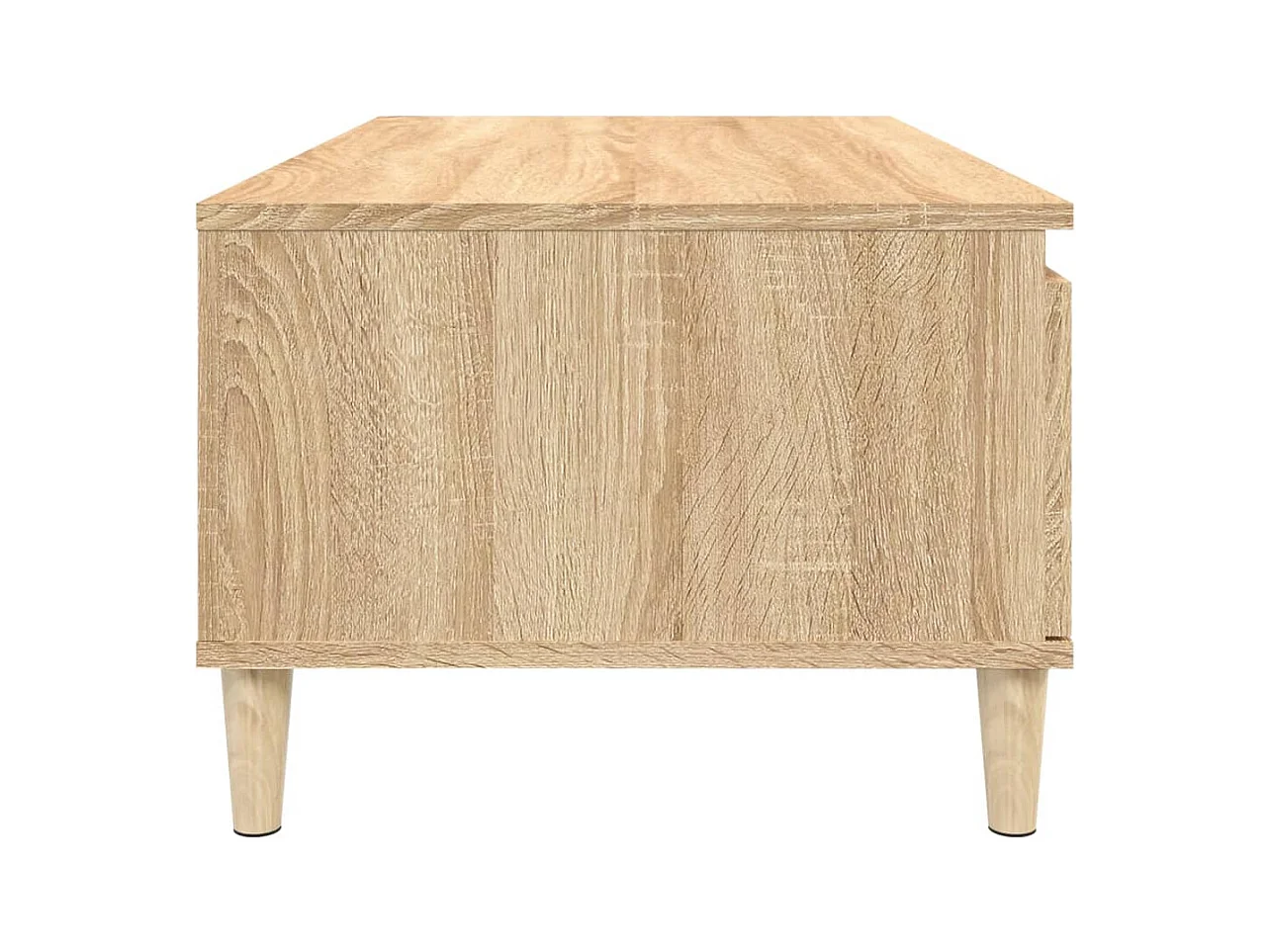 Mesa de centro de roble Sonoma 90x50x36,5 cm Madera de ingeniería
