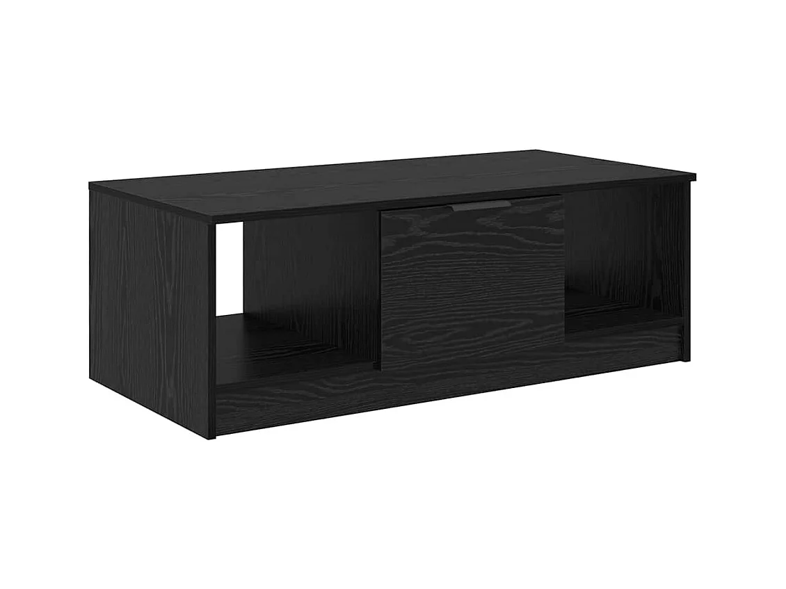Table basse Chêne noir 100 x 50 x 36 cm Bois d'ingénierie
