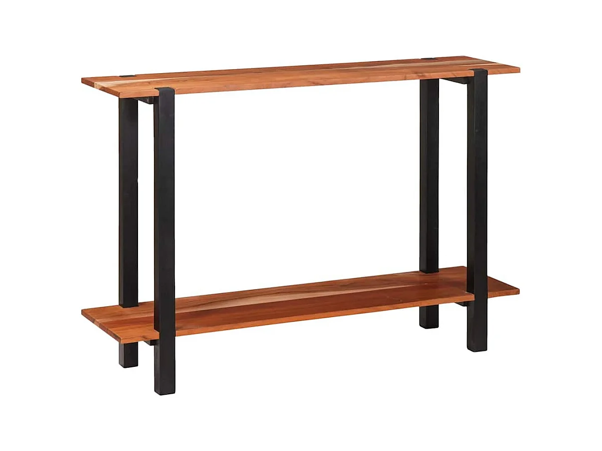 Tavolo consolle Marrone 110 x 30 x 75 cm Legno massello di acacia