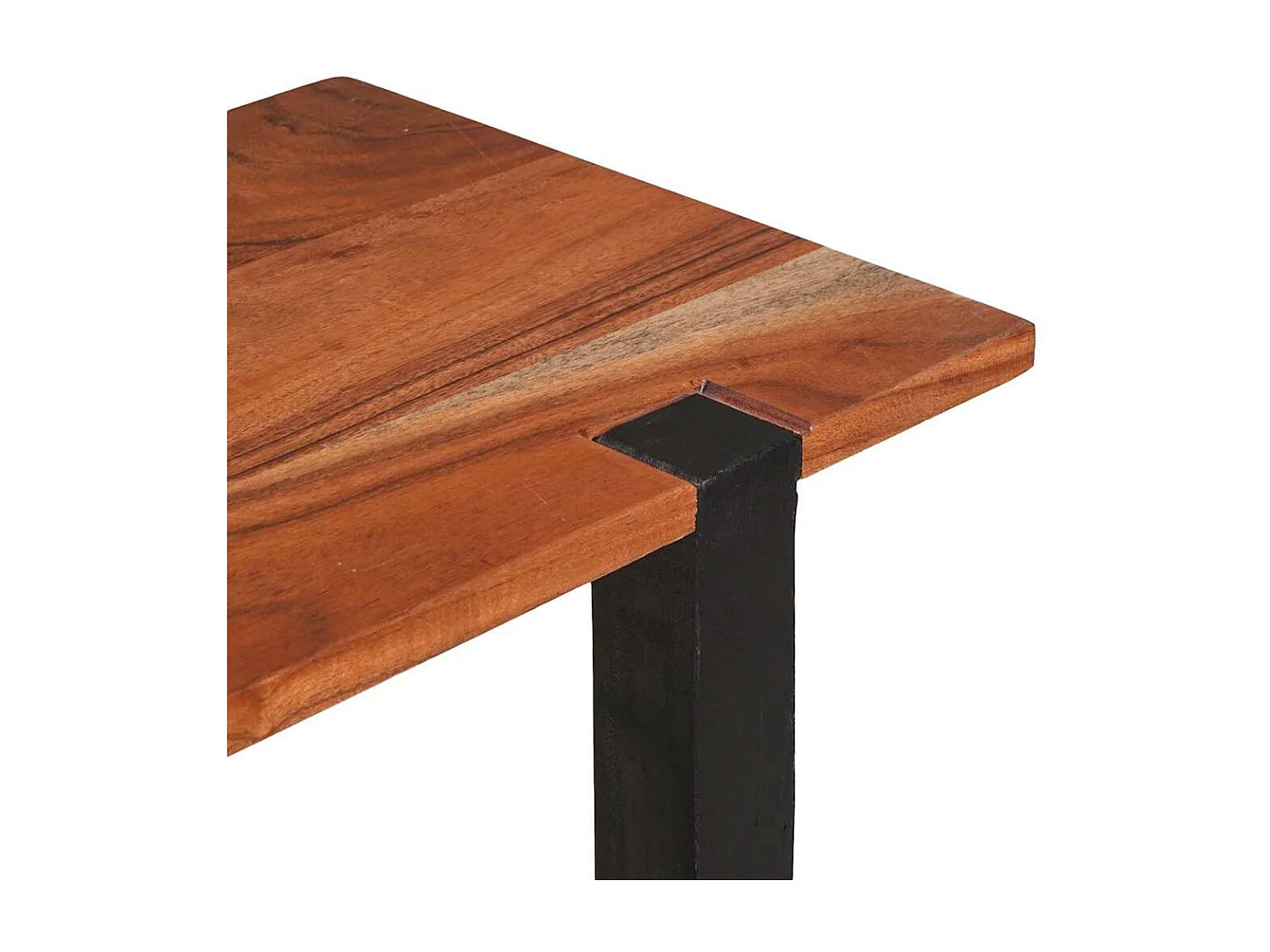 Tavolo consolle Marrone 110 x 30 x 75 cm Legno massello di acacia