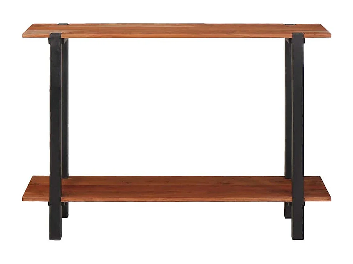 Tavolo consolle Marrone 110 x 30 x 75 cm Legno massello di acacia