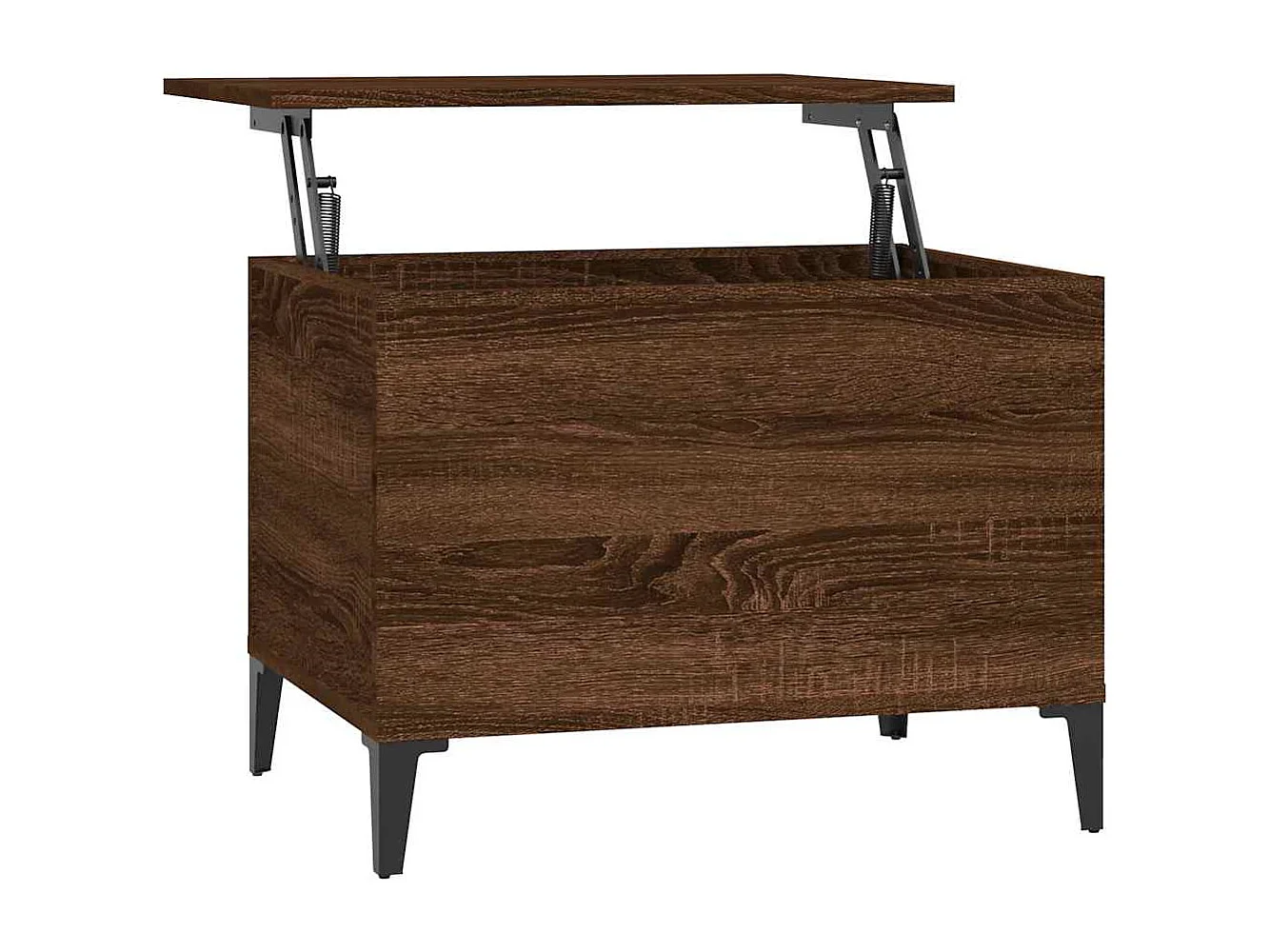 Table basse Chêne marron 60x44,5x45 cm Bois d'ingénierie