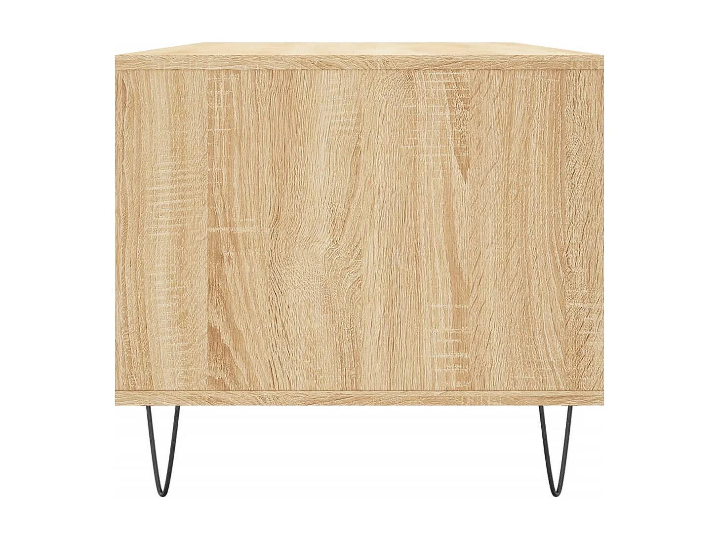 Couchtisch aus Sonoma-Eiche, 90 x 49 x 45 cm, Holzwerkstoff