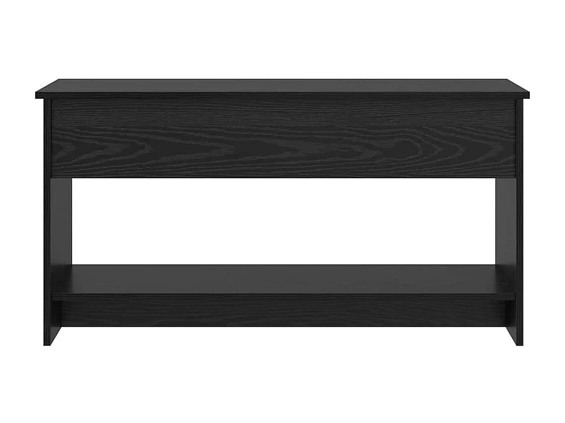 Table basse Chêne noir 102 x 50 x 52.5 cm Bois d'ingénierie