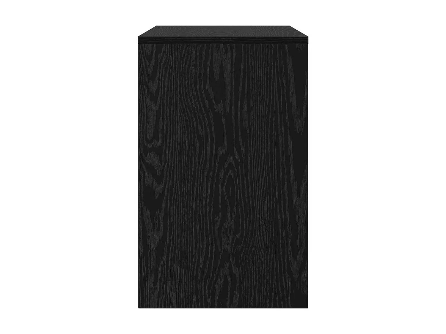 Tavolino da caffè impilabile 3 pezzi Rovere nero 60 x 35 x 56 cm