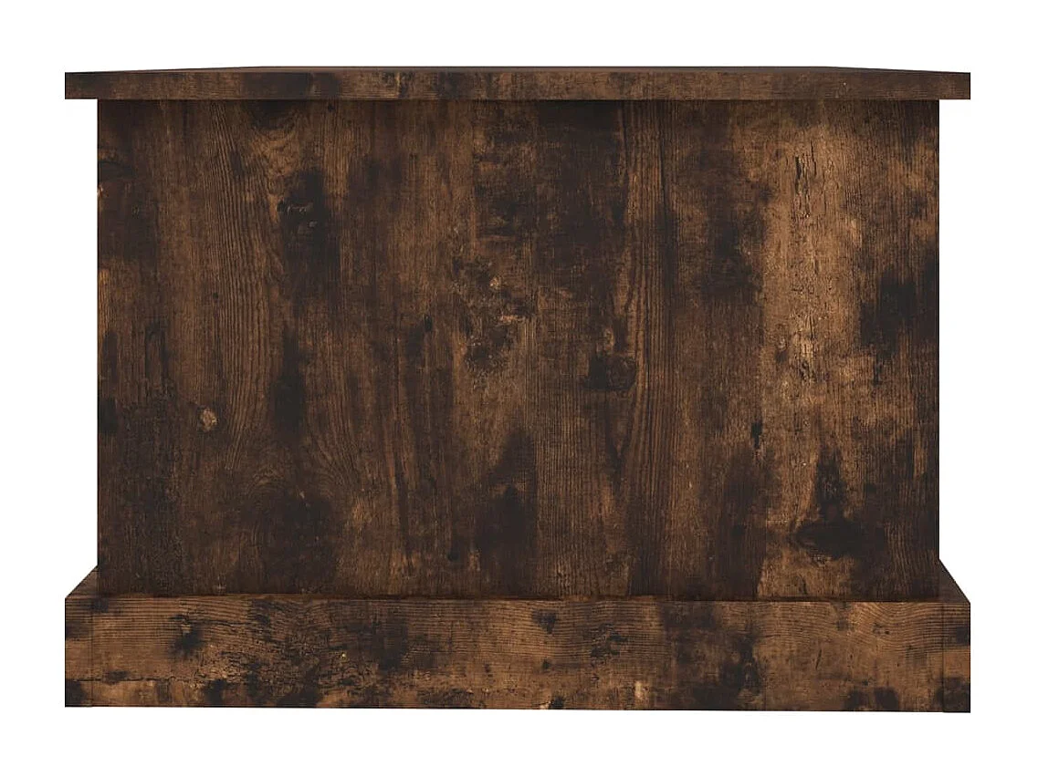 Table basse Chêne fumé 90x50x35 cm Bois d'ingénierie