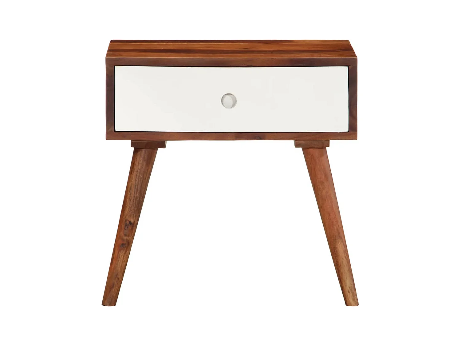 Table d'appoint 45x30x45 cm bois massif d'acacia