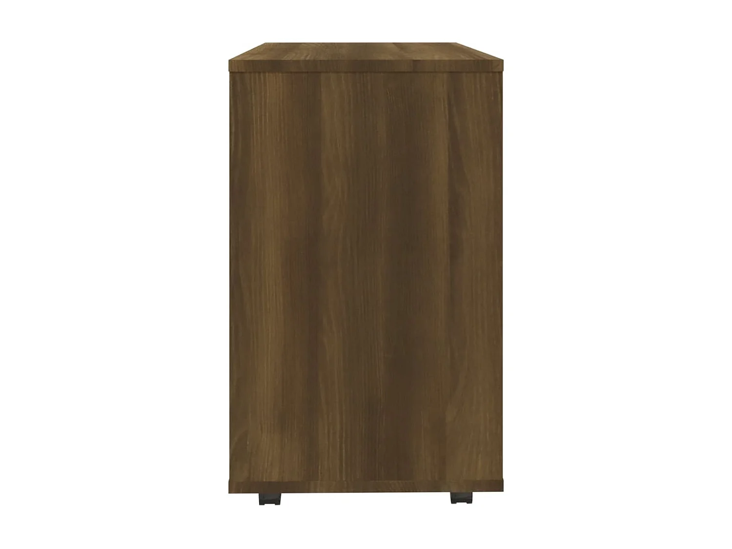 Bijzettafel Bruin eiken 70x35x55 cm Bewerkt hout