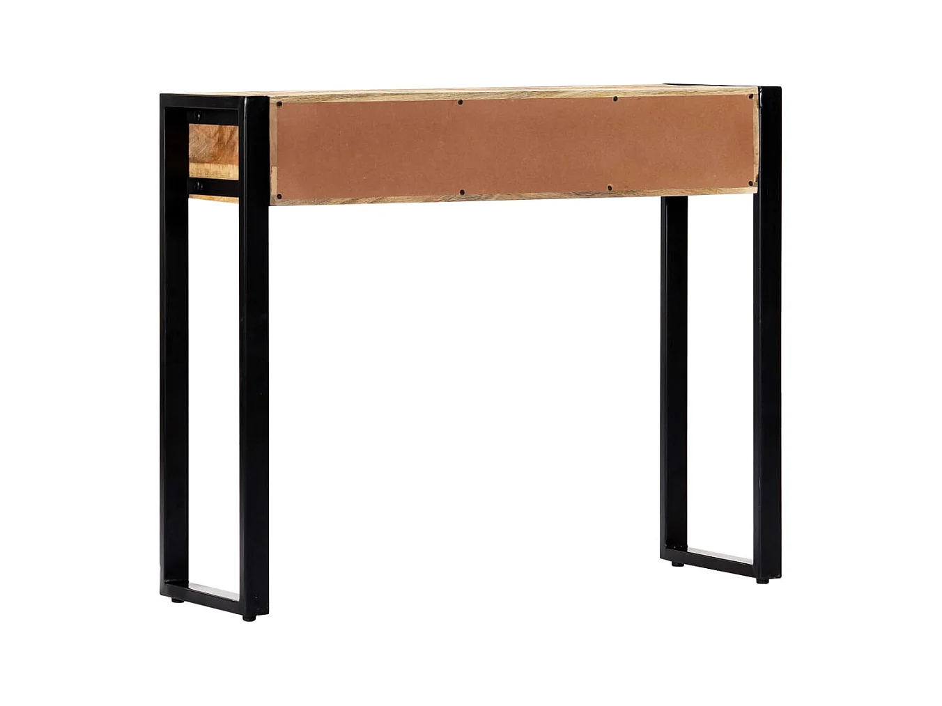 Consoletafel 90 x 30 x 75 cm Massief mangohout