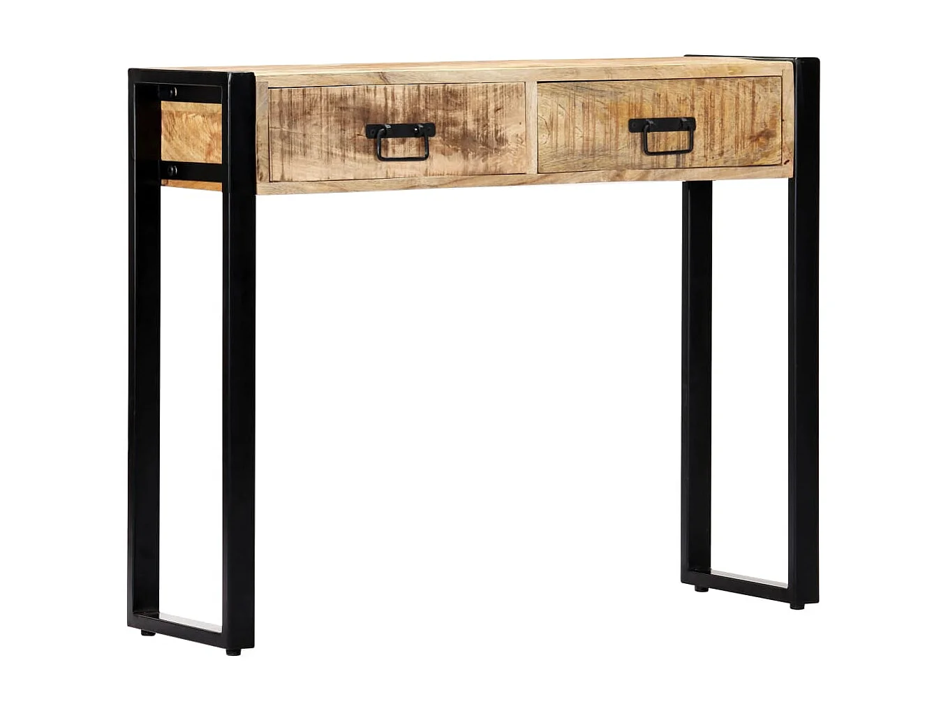 Tavolo consolle 90 x 30 x 75 cm Legno massello di mango