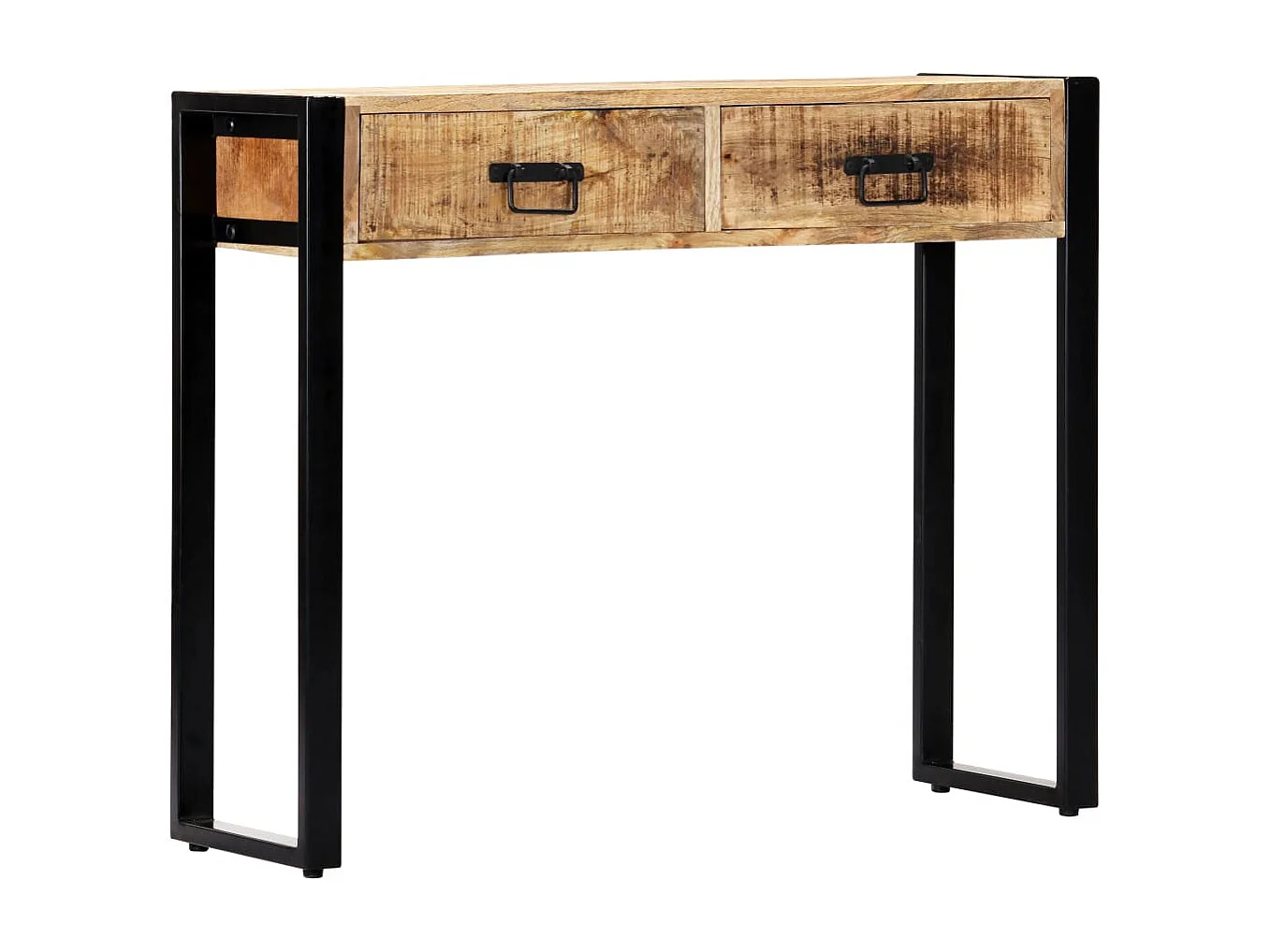 Tavolo consolle 90 x 30 x 75 cm Legno massello di mango