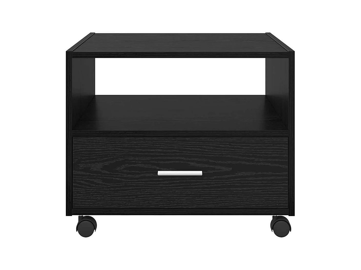 Table basse Chêne noir 55 x 55 x 45 cm Bois d'ingénierie