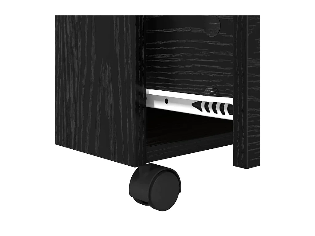 Table basse Chêne noir 55 x 55 x 45 cm Bois d'ingénierie