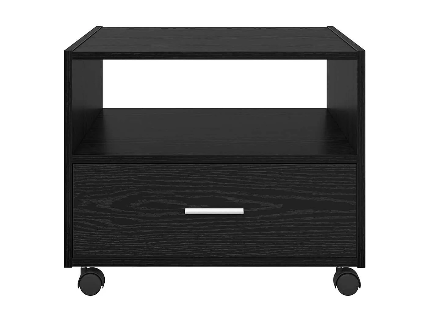 Table basse Chêne noir 55 x 55 x 45 cm Bois d'ingénierie