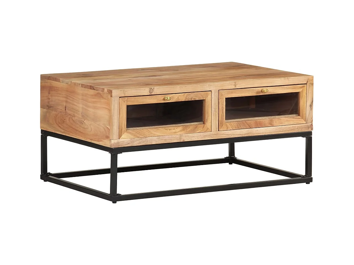 Table basse 90x60x40 cm Bois d'acacia massif