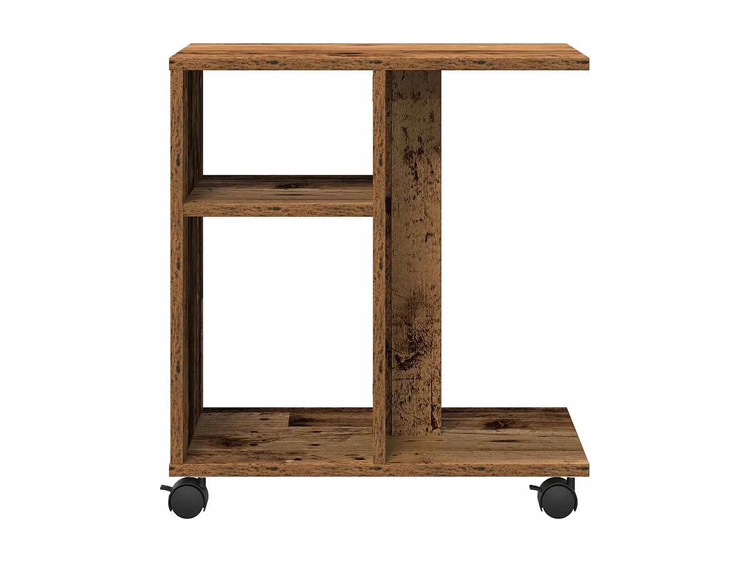 Table d'appoint Bois ancien 50 x 30 x 55 cm Bois d'ingénierie