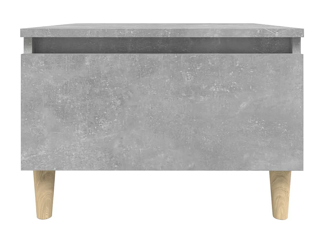 Tables d'appoint 2 pcs Gris béton 50x46x35 cm Bois d'ingénierie