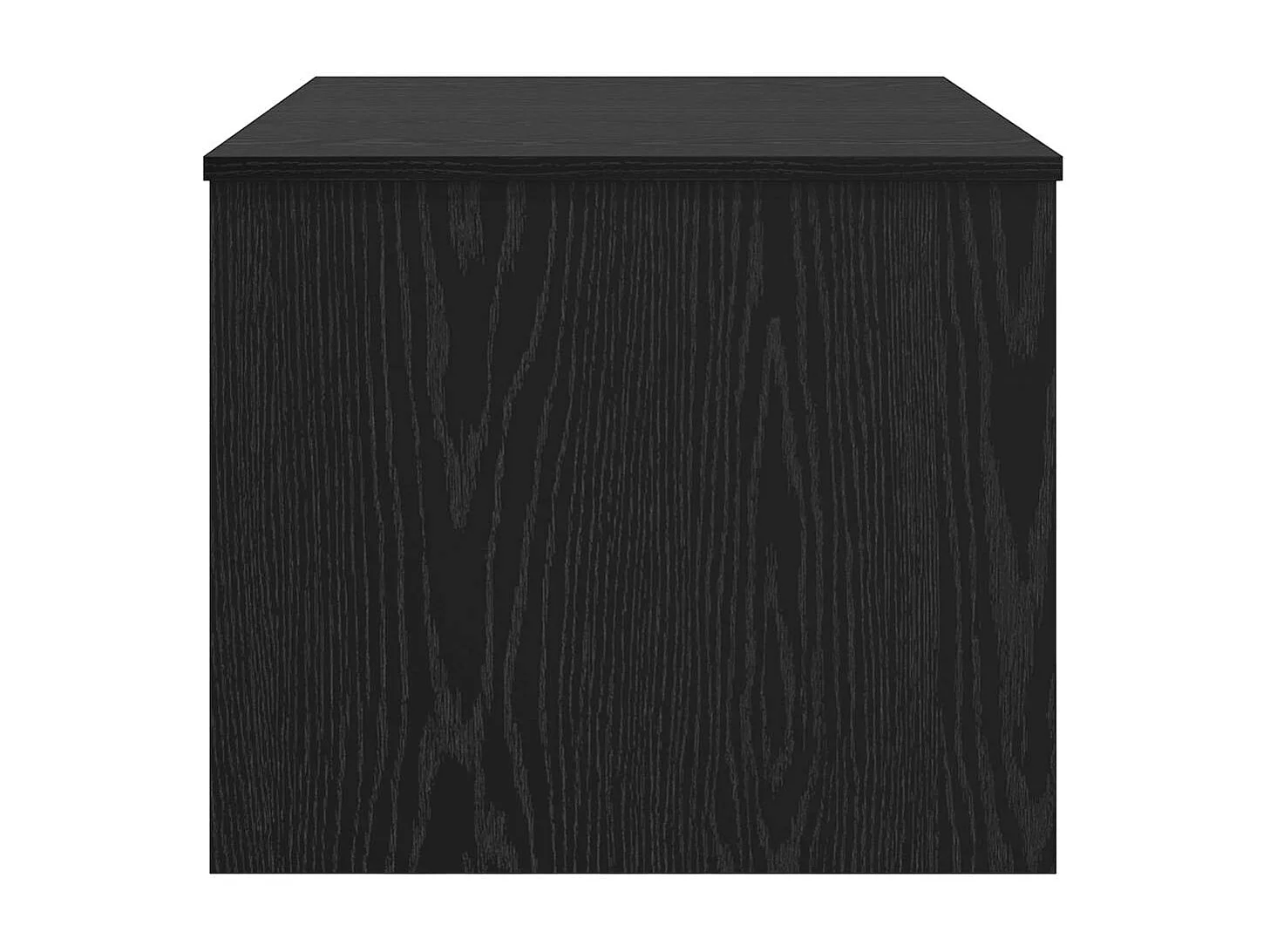 Table basse Chêne noir 80 x 50,5 x 42,5 cm Bois d'ingénierie