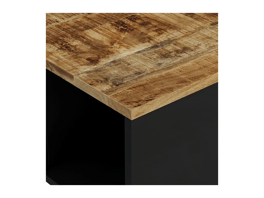 Table basse 60x50x35 cm bois de manguier massif