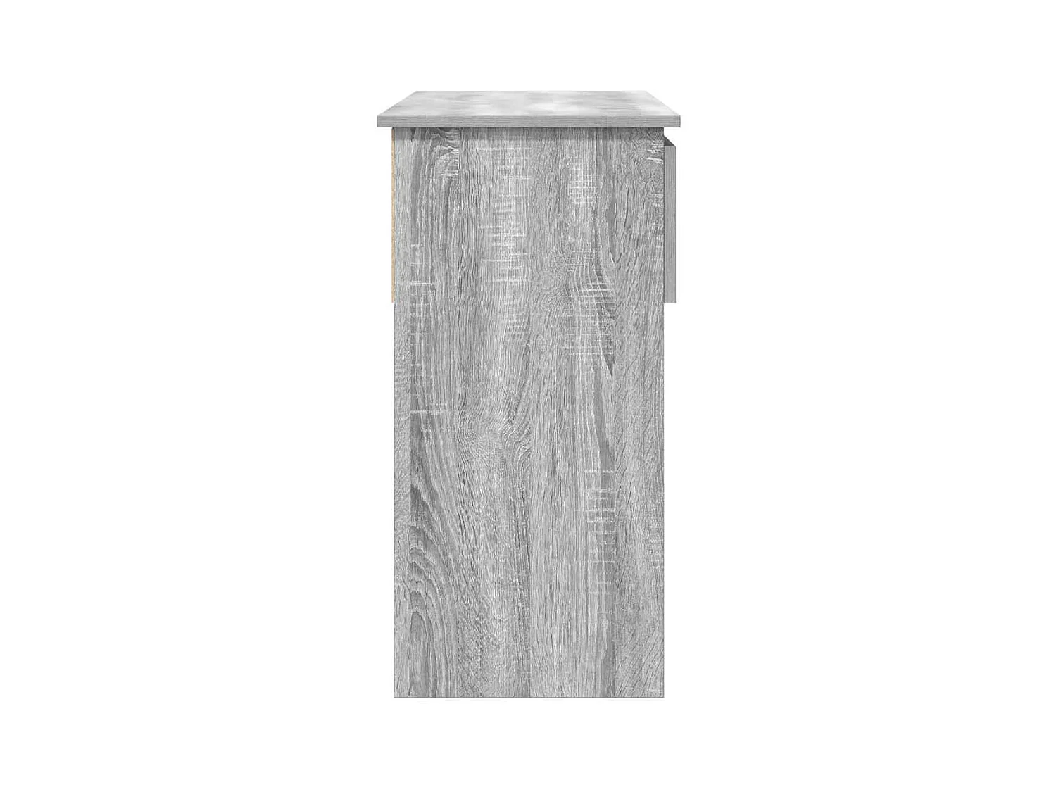 Table console avec tiroirs sonoma gris 85,5x38,5x74,5 cm