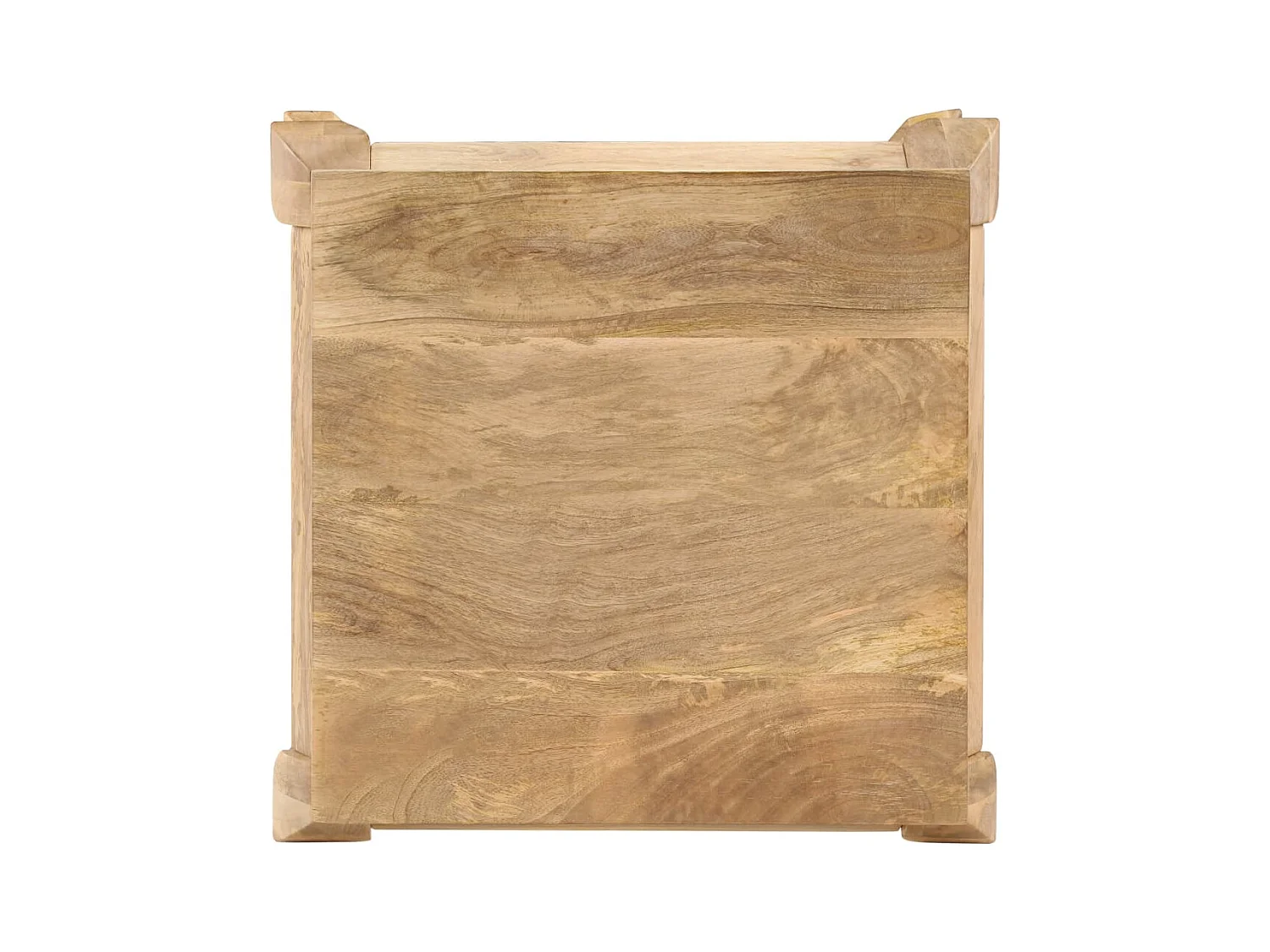 Mesa auxiliar 45x45x40 cm Madera maciza de mango