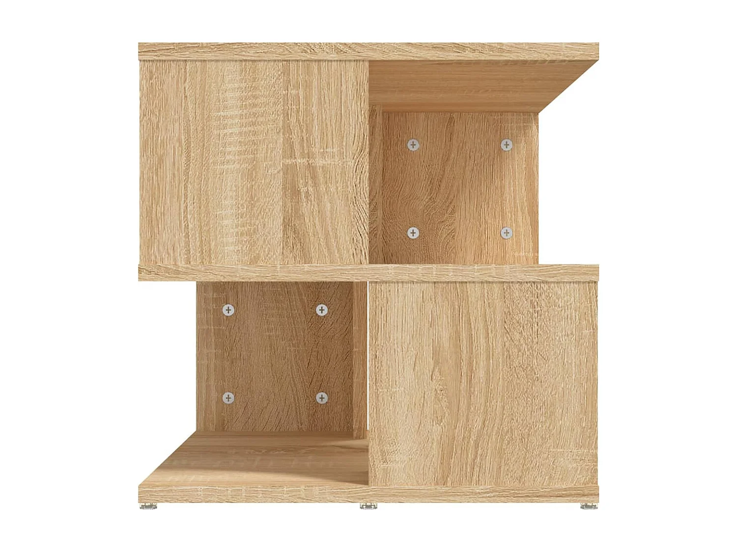 Tavolino laterale in rovere Sonoma 40x40x40 cm in truciolato