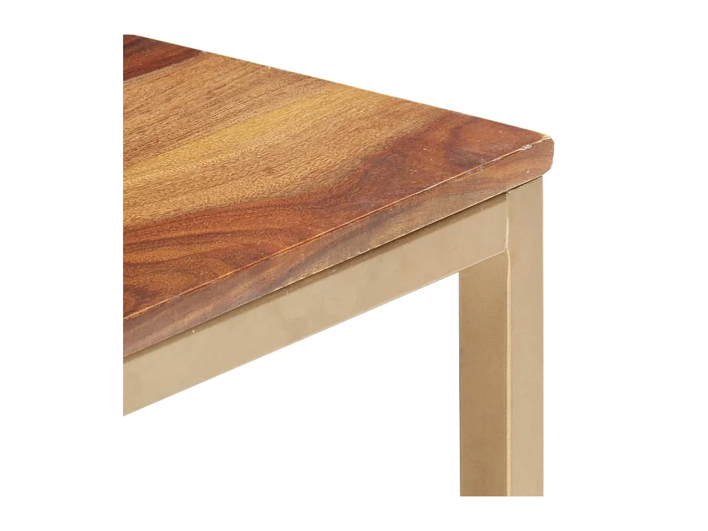 Mesa auxiliar 60x60x40 cm Madera maciza