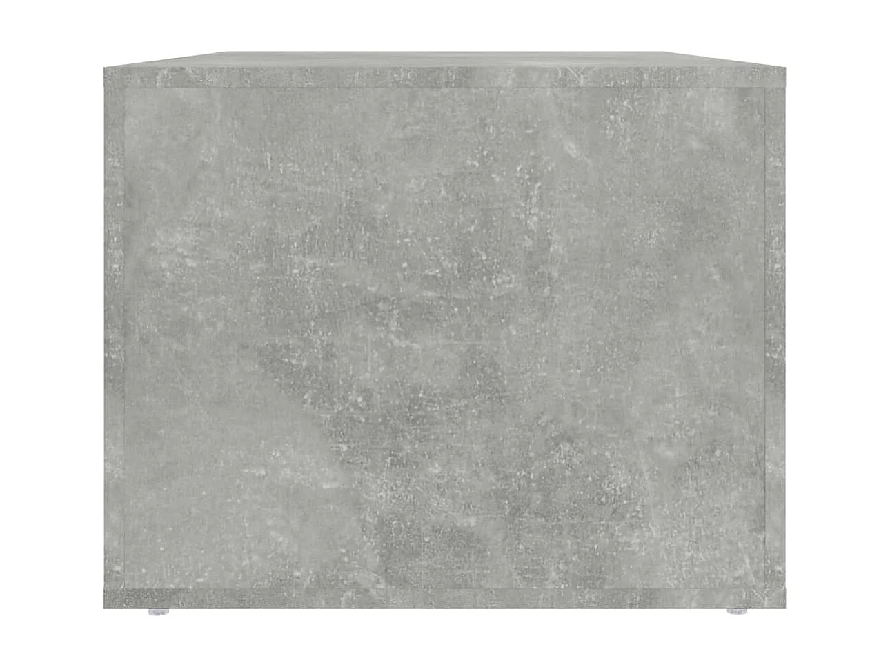 Betongrijze salontafel 80x50x40 cm bewerkt hout