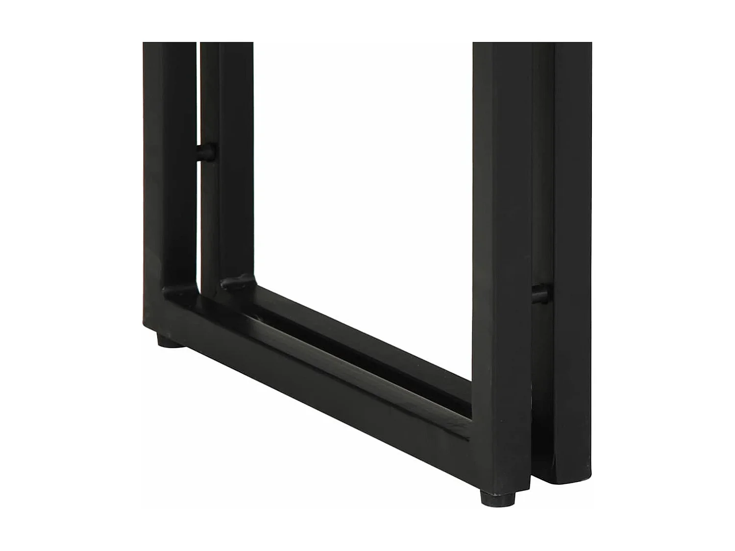 Table console 90 x 33 x 75 cm bois de récupération massif