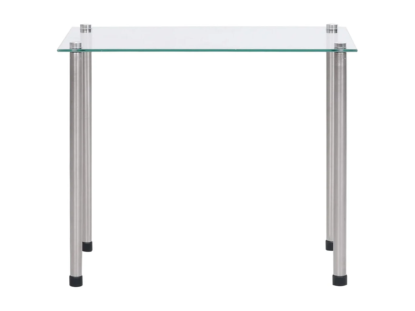 Tables gigognes 3 pcs Transparent Verre trempé