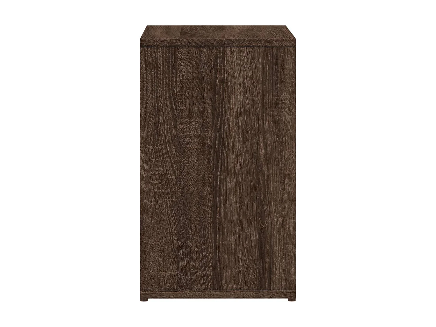 Tavolini laterali 2 pezzi rovere marrone 50x30x50 cm legno ingegnerizzato