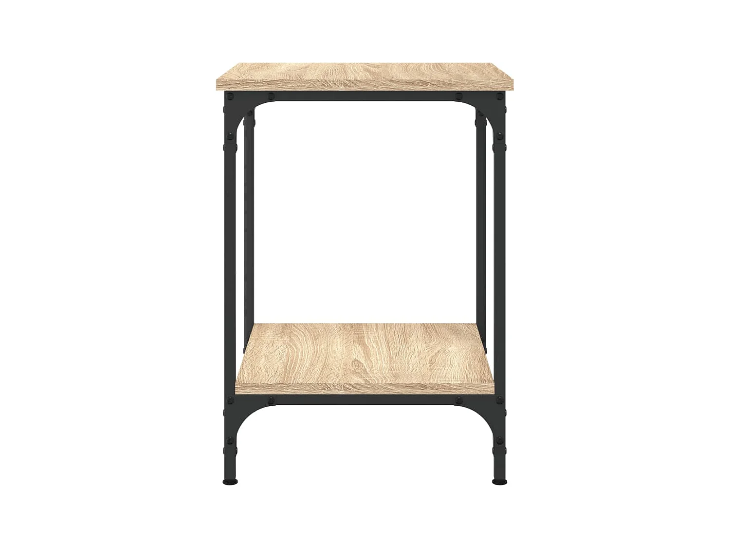 Table basse chêne sonoma 40x40x55 cm bois d'ingénierie