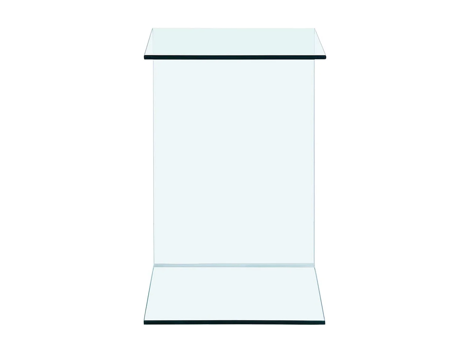 Mesa auxiliar 40x40x60 cm Cristal templado