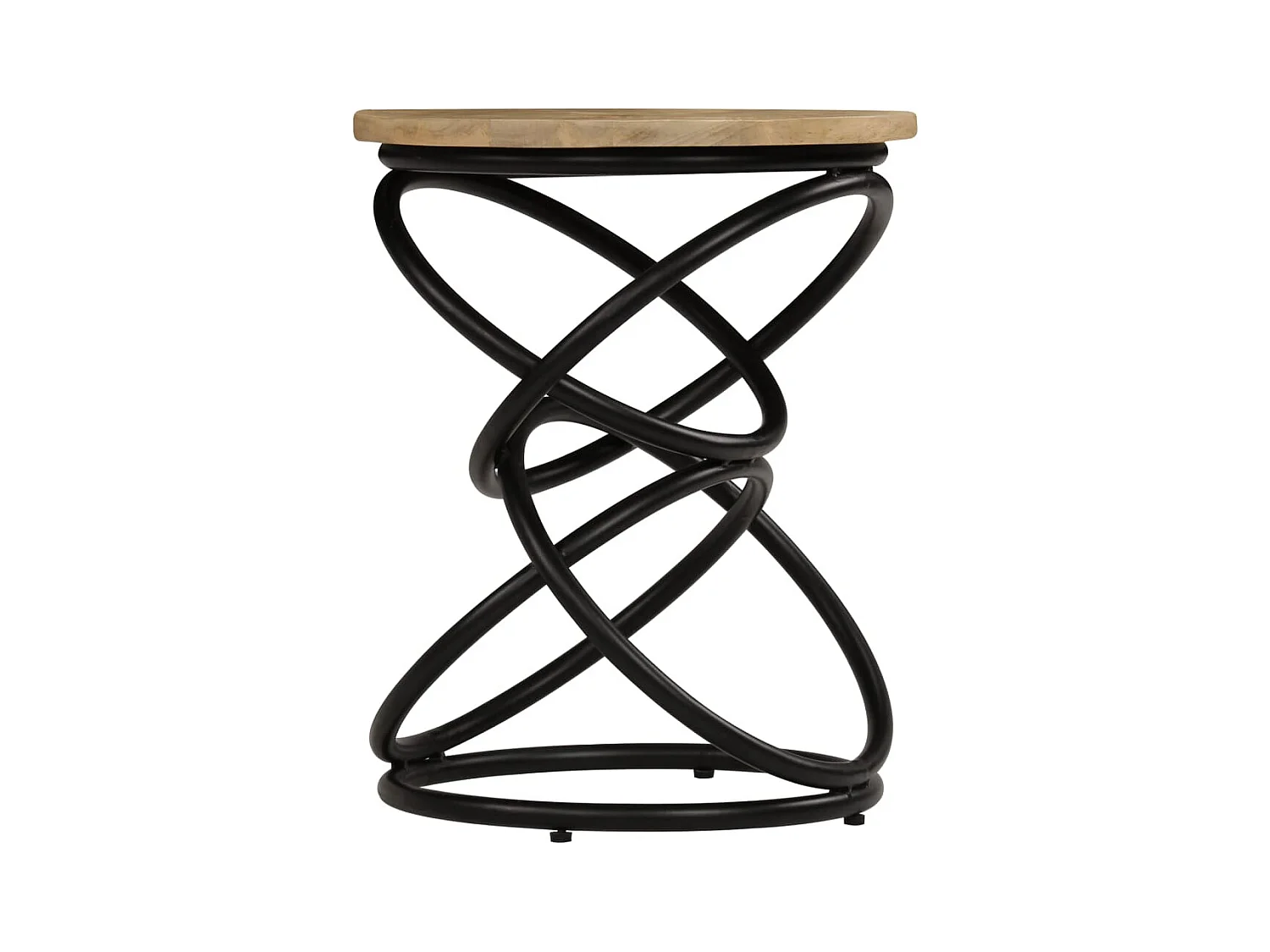 Mesa auxiliar Madera maciza de mango 40x50 cm