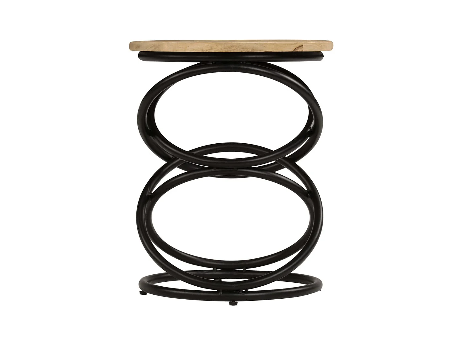 Mesa auxiliar Madera maciza de mango 40x50 cm