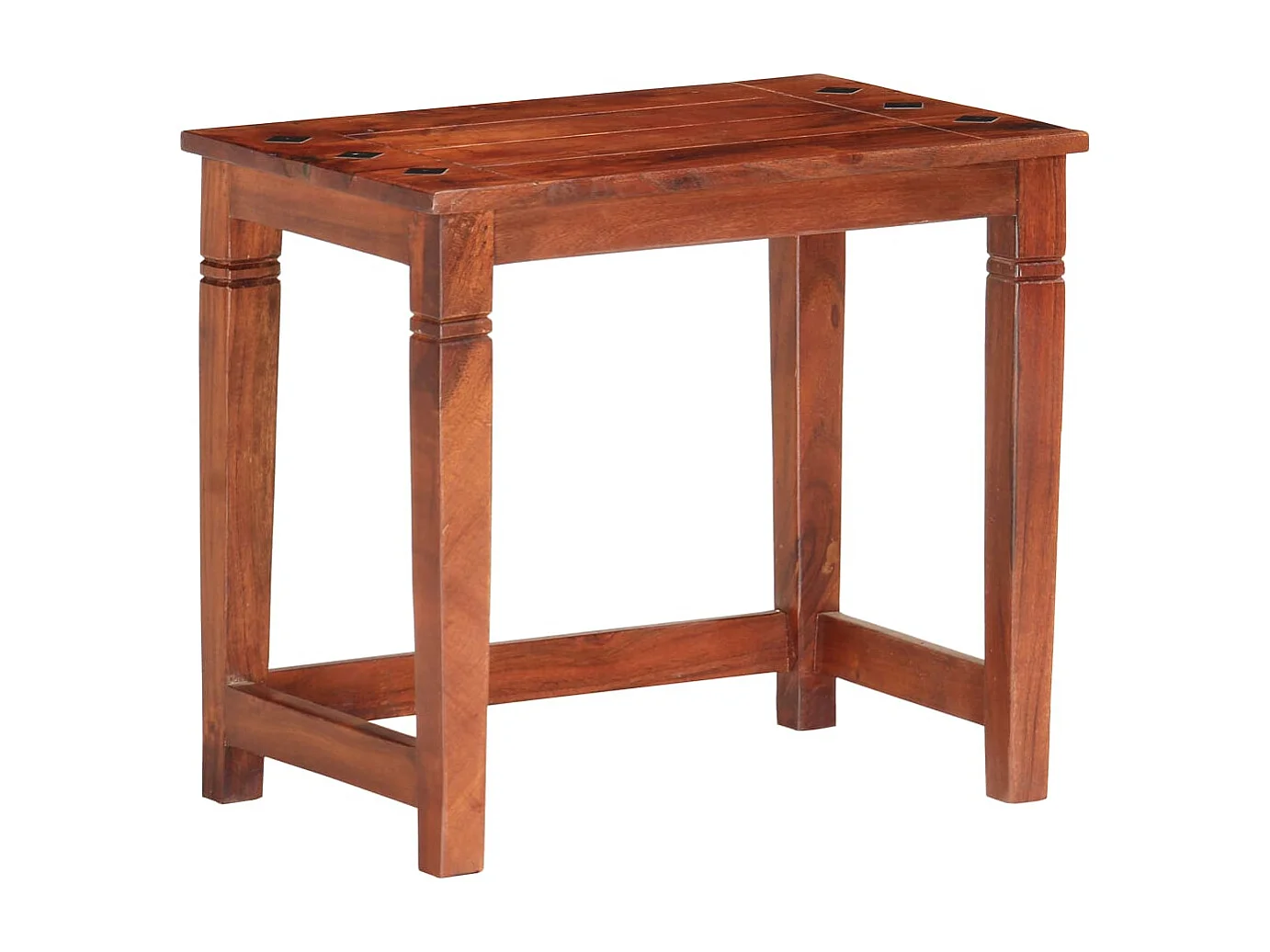 Mesas nido 3 piezas Madera maciza de acacia