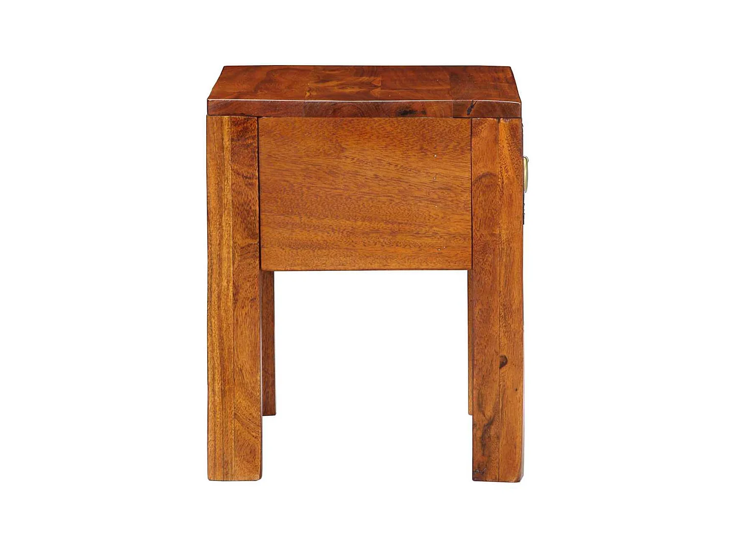 Table d'appoint Marron 40 x 30 x 36 cm Bois d'acacia massif