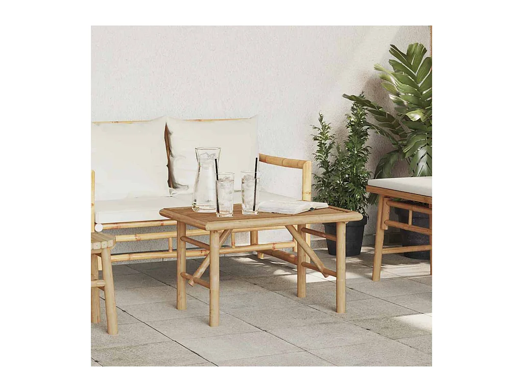 Table basse Marron 70 x 40 x 36 cm Bambou