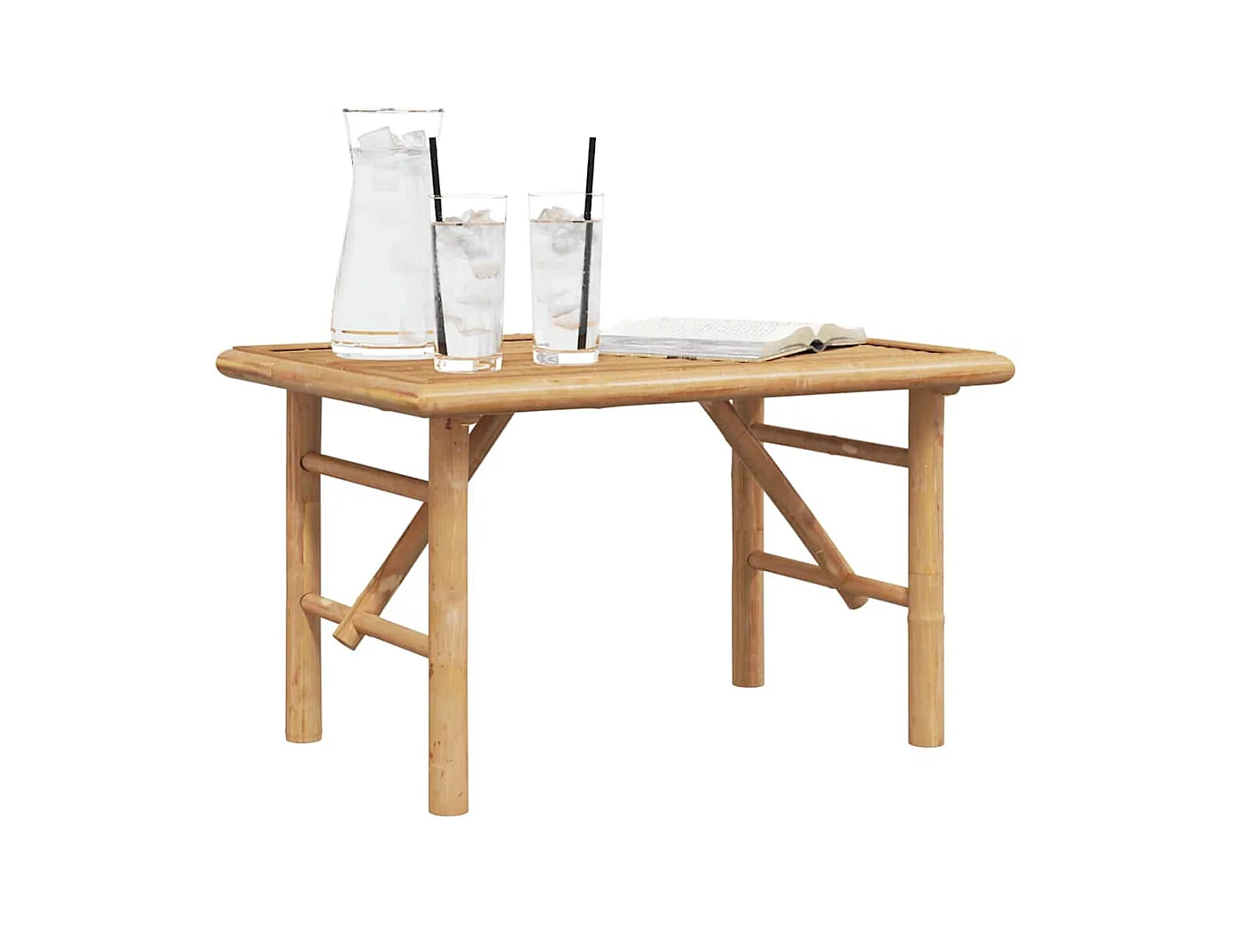 Table basse Marron 70 x 40 x 36 cm Bambou