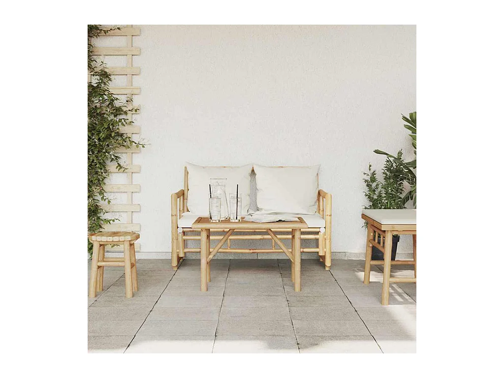 Table basse Marron 70 x 40 x 36 cm Bambou