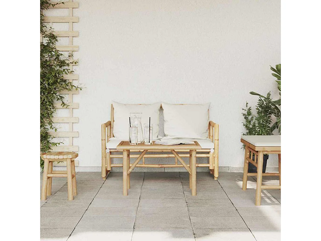 Table basse Marron 70 x 40 x 36 cm Bambou